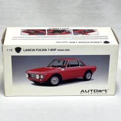 1:18 Lancia Fulvia Coupe 1.6 HF Fanalone Red 1972-Autoart