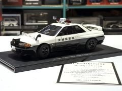 1:18 Nissan Skyline GTR R32 Police Car 77363 - Autoart