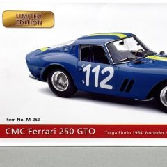 1:18 Ferrari 250 GTO LHD 1964 Targa Florio - CMC