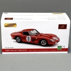 1:18 Ferrari 250 GTO Red 1962 LHD Winner 1000KM Paris - CMC