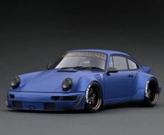 1:18 Porsche 911 RWB 964 Matte Blue IG2461 - Ignition Model
