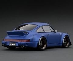 1:18 Porsche 911 RWB 964 Matte Blue IG2461 - Ignition Model