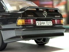1:18 Mercedes-Benz 190E 2.3-16V 1986 Blue Black W201 - Autoart