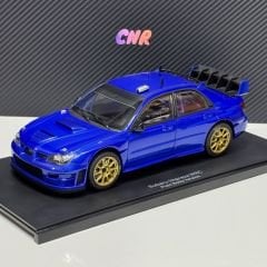 1:18 Subaru Impreza WRC 2006 Plain Body Version Blue - Autoart