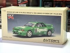 1:18 Nissan Skyline GT-R R32 Group A 1993 KYOSEKI - Autoart