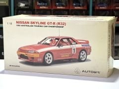 1:18 Nissan Skyline GT-R R32 ATCC 1992 JIM RICHARDS #1 - Autoart