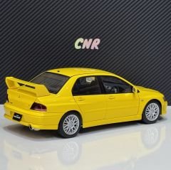 1:18 Mitsubishi Lancer Evo VII 7 Street Car Yellow - Autoart