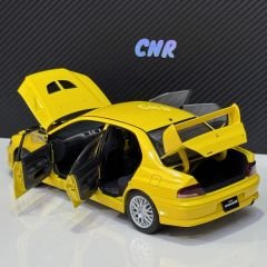1:18 Mitsubishi Lancer Evo VII 7 Street Car Yellow - Autoart