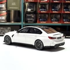1:18 BMW M3 G80 Competition White 2021 TADİLAT - True Scale