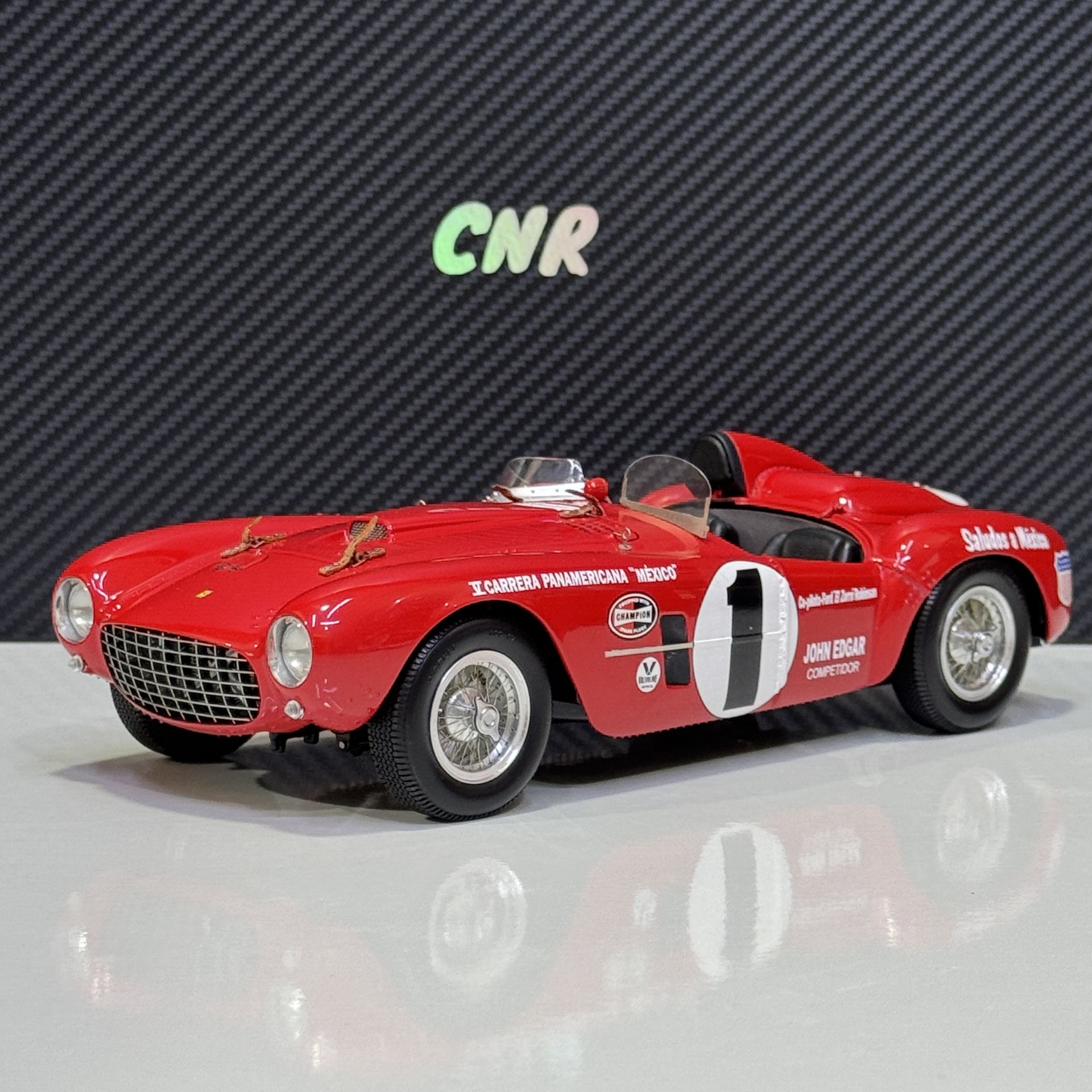1:18 Ferrari 375 Plus V Carrera 1954 Panamericana - BBR