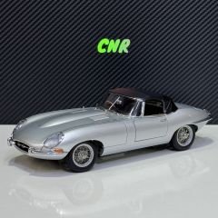1:18 Jaguar E Type 3.8 Serie 1 Spider 1961 Silver -Autoart