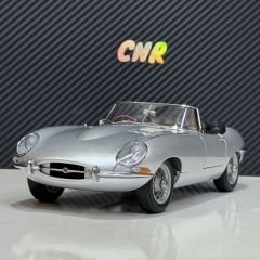 1:18 Jaguar E Type 3.8 Serie 1 Spider 1961 Silver -Autoart