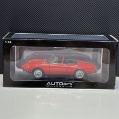 1:18 Alfa Romeo 1600 Duetto Spider Red 1966 - Autoart