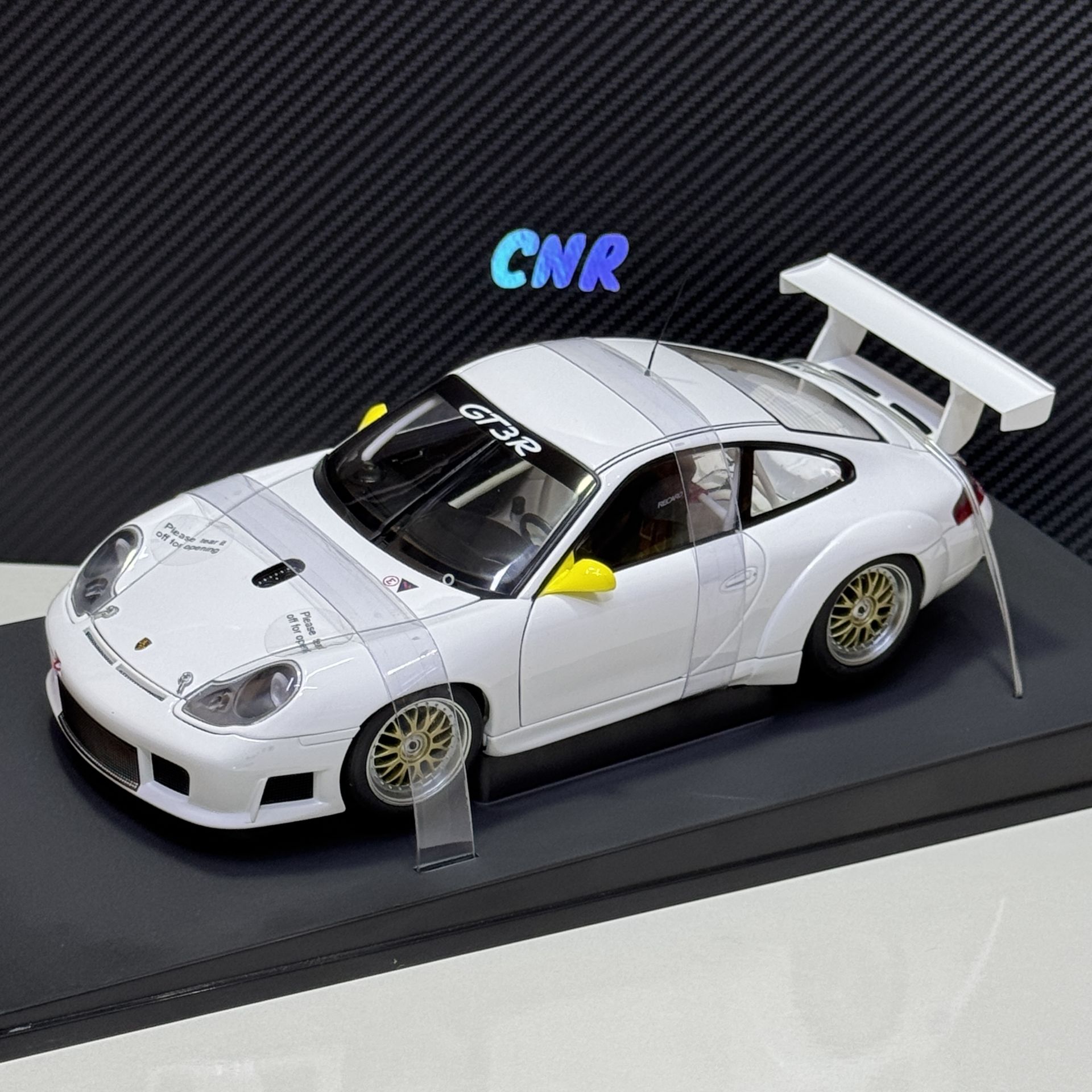 1:18 Porsche 911 GT3 R Typ 996 White - Autoart