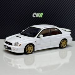 1:18 Subaru New Age Impreza WRX STI White 2001 - Autoart