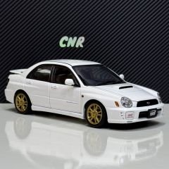 1:18 Subaru New Age Impreza WRX STI White 2001 - Autoart