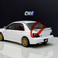 1:18 Subaru New Age Impreza WRX STI White 2001 - Autoart