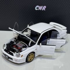 1:18 Subaru New Age Impreza WRX STI White 2001 - Autoart