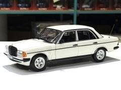 1:18 Mercedes-Benz 200 W123 with AMG Spoiler White 1980 - Norev