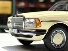 1:18 Mercedes-Benz 200 W123 Taxi Light Ivory  1980 - Norev