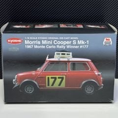 1:18 Morris Mini Cooper S Mk1 1967 Monte Carlo Winner - Kyosho