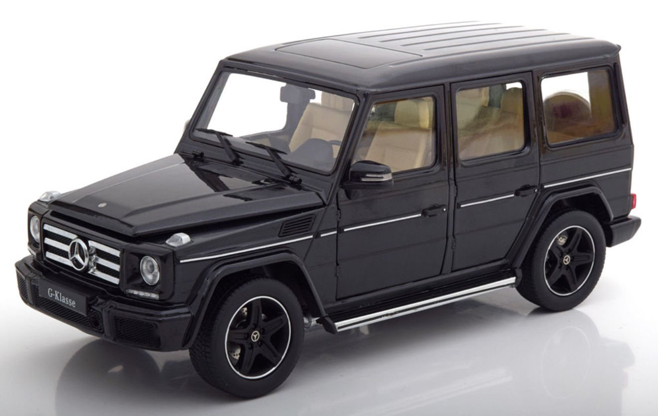 1:18 Mercedes-Benz G Class W463 Obsidian Black 2015 - I Scale