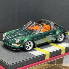 1:18 Porsche Singer 911 964 Targa Dark Green IM036F-Make Up IDEA