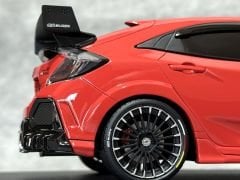 1:18 Honda Civic FK8 Mugen Type R Red - POP RACE