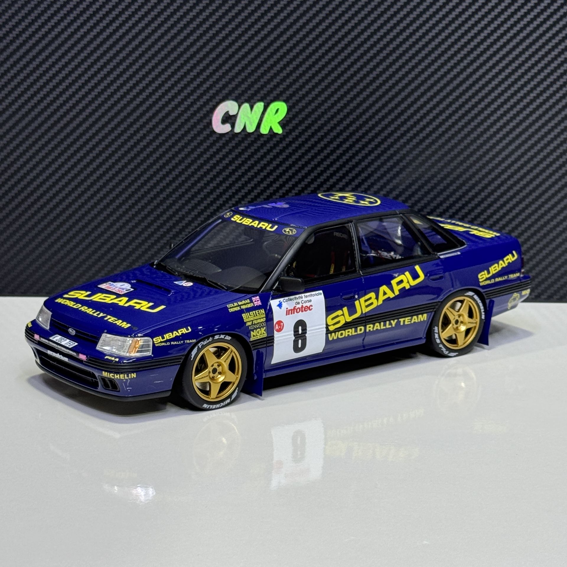 1:18 Subaru Legacy RS Rally Tour de Corse 1993 McRae - Otto