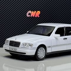 1:18 Mercedes-Benz C Class C200 W202 Polar White 1993 - Norev