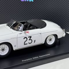 1:18 Porsche 356 Speedster White 23F 1968 - Autoart