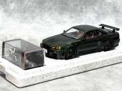 1:18 Nissan Skyline GT-R R34 Dark Green Customized - Motorhelix
