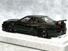 1:18 Nissan Skyline GT-R R34 Dark Green Customized - Motorhelix