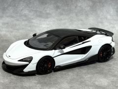 1:18 McLaren 600LT White 2018 Diecast - LCD Models