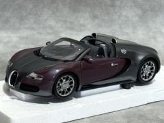 1:18 Bugatti Veyron Grand Sport 2009 Grey/Purple Met - Minichamps
