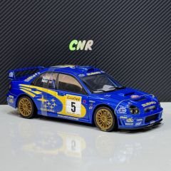 1:18 Subaru Impreza WRC 2001 Monte Carlo Rally - Autoart