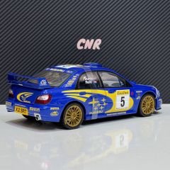 1:18 Subaru Impreza WRC 2001 Monte Carlo Rally - Autoart