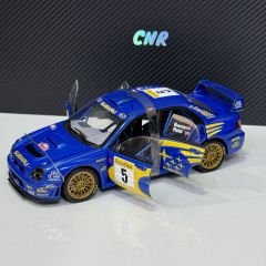 1:18 Subaru Impreza WRC 2001 Monte Carlo Rally - Autoart