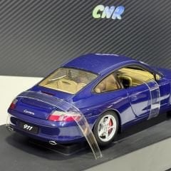 1:18 Porsche 911 Carrera 996 Facelift Blue Met - Autoart