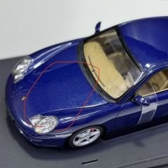 1:18 Porsche 911 Carrera 996 Facelift Blue Met - Autoart
