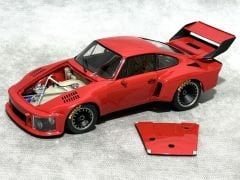1:18 Porsche 935 Turbo Client Red 1977 - Exoto Racing Legends