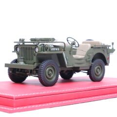 1:18 Jeep Willys MB USA Army 1941 Military Green- Autoart