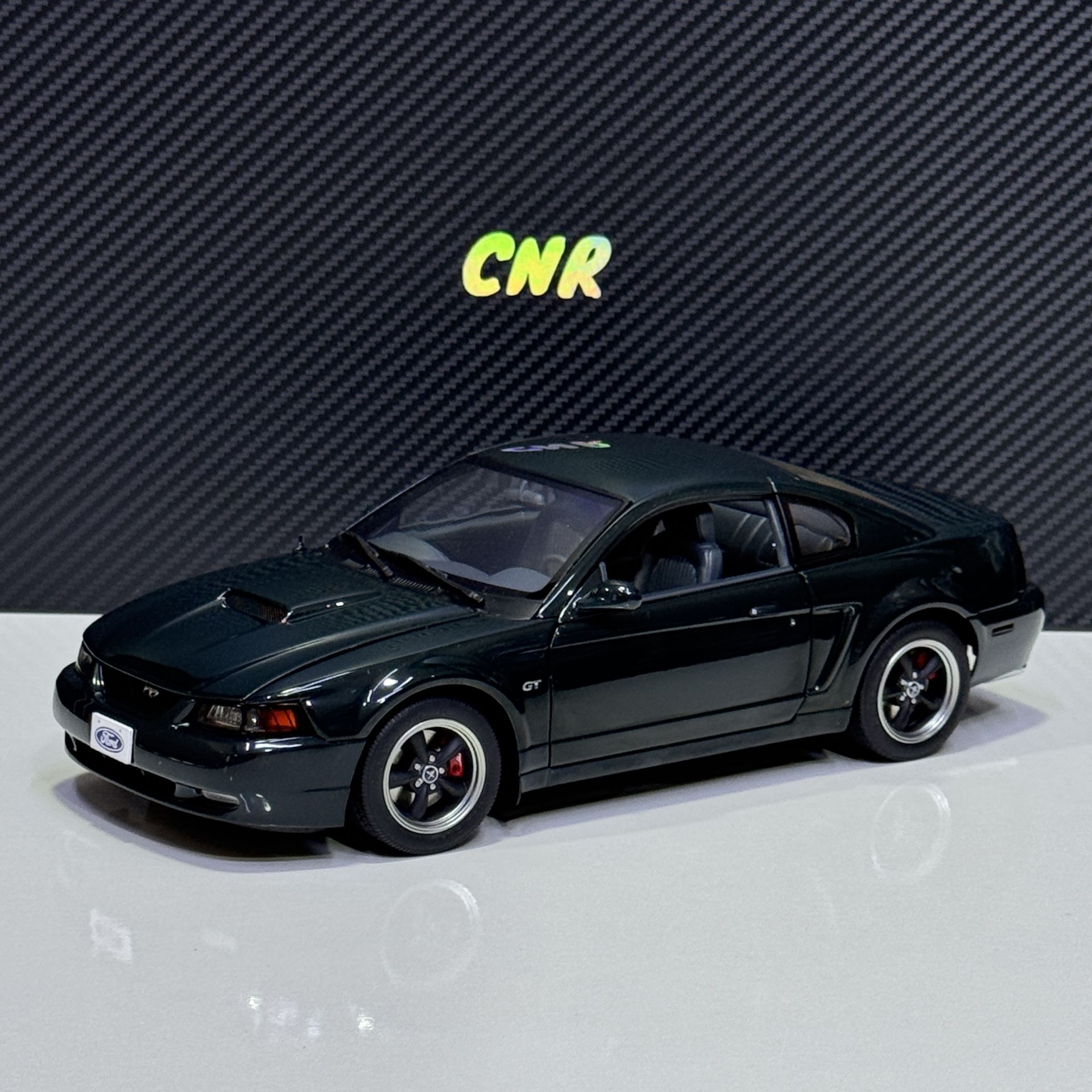 1:18 Ford Usa Mustang Bullit GT 2001 Green - Autoart