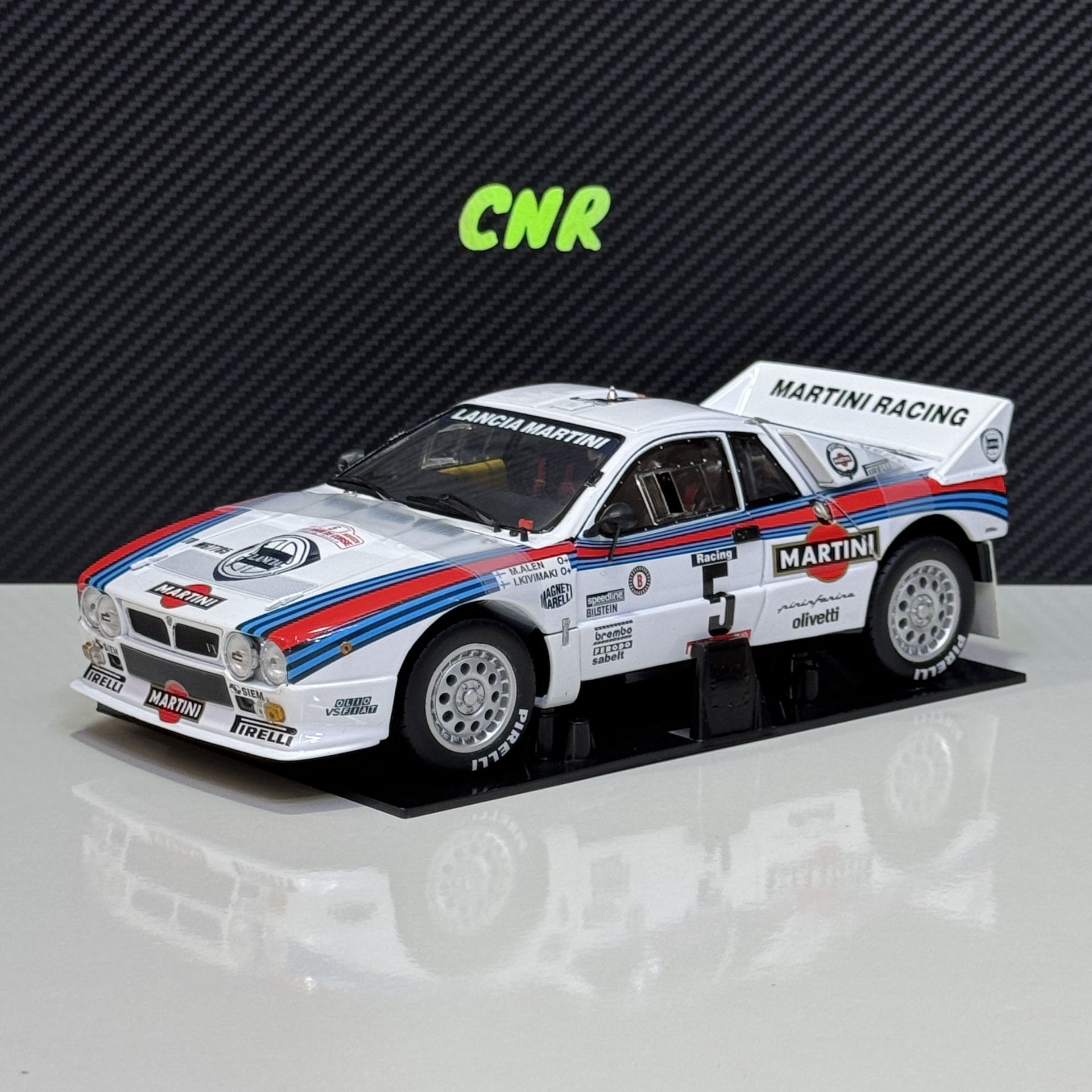 1:18 Lancia 037 Rally 1984 Rally Tour de Corse Winner - Kyosho