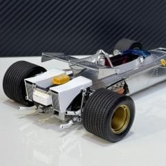 1:18 Ferrari 312B F1 1970 Pure Line Aliminum Finish - Exoto