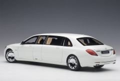 1:18 Mercedes-Maybach S Class S600 Pullman White 76296 - Autoart