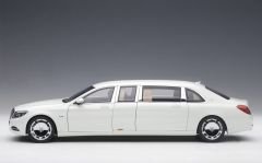 1:18 Mercedes-Maybach S Class S600 Pullman White 76296 - Autoart