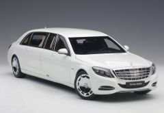 1:18 Mercedes-Maybach S Class S600 Pullman White 76296 - Autoart