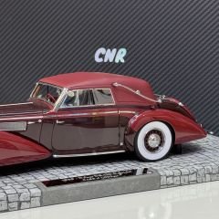 1:18 Delage D8-120 Cabriolet 1939 The Mullin Bordo -Minichamps