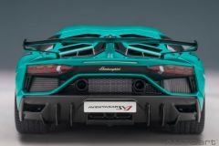 1:18 Lamborghini Aventador SVJ Blu Glauco 2018 - Autoart